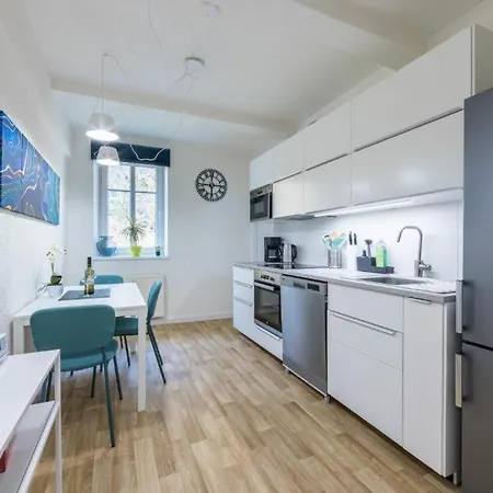 Promenade View Apartment Karlsbad Buitenkant foto